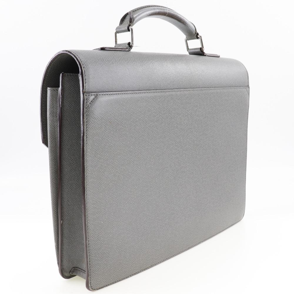 Louis Vuitton Neo Robusto 2 Business bag M32657 Dokumentmappe Gracie grå Taiga herre Brukt