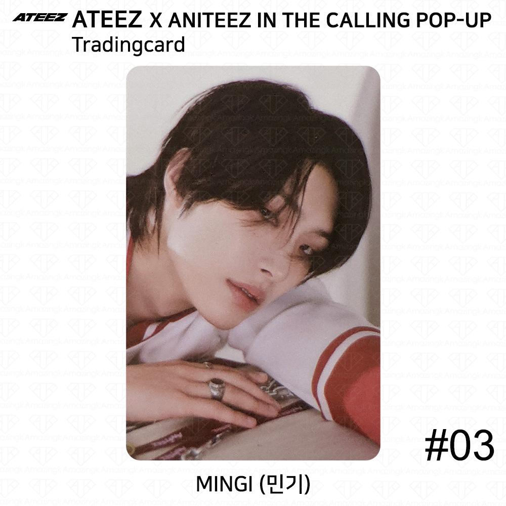 ATEEZ X ANITEEZ IN THE CALLING POP-UP Unitate Carte de Colecție MD KPOP K-POP Seonghwa