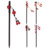 5PCS Chinese Hair Stick with Tassel: Wood New Year Hairpin - Traditional Hanfu Hair Accessories for Women - Dangle Tassel Pins for Bun Updo Hairstyles