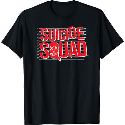 Suicide Squad Aufstellung Logo T-Shirt