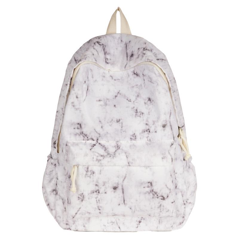 Schoolbag Korean version lightweight casual backpack men's tie-dye printing large-capacity schoolbag women's junior high school student travel