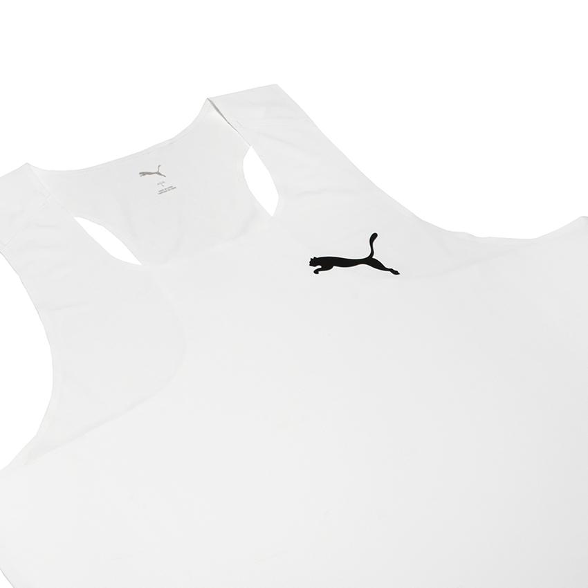 Puma Tanktops Herren Weiß U-Ausschnitt Moderat Sonstiges 527985-02