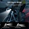 Led Bicycle Light Set High Brightness Waterproof Usb Rechargeable Aluminum Alloy Bicycle Front Rear Light