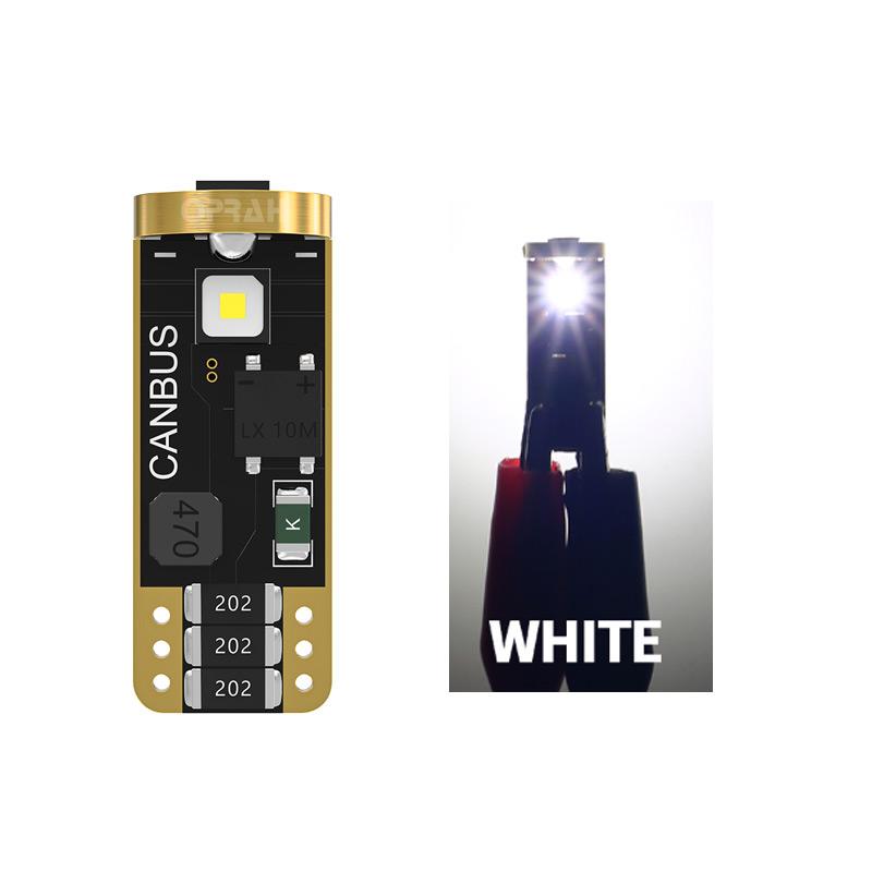 10 шт. T10 W5W светодиодные 3838 3smd лампы Canbus без ошибок высокой мощности сигнальная лампа автомобильная габаритная лампа лампа для чтения внутреннее купольное освещение белый 12 В 10PCS