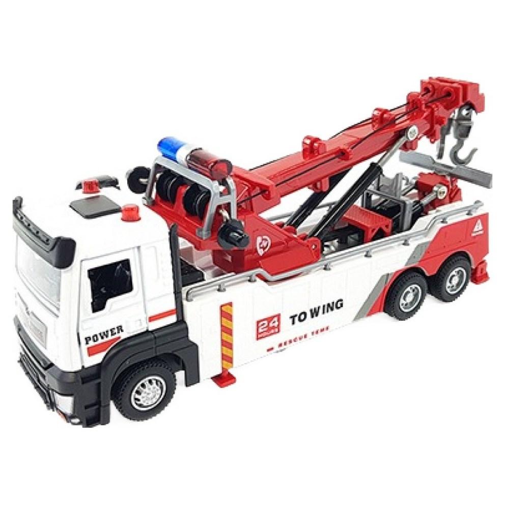 MX MODEL 1/32 Scale Heavy-Duty Tow Truck Replica Model MXT116626WH