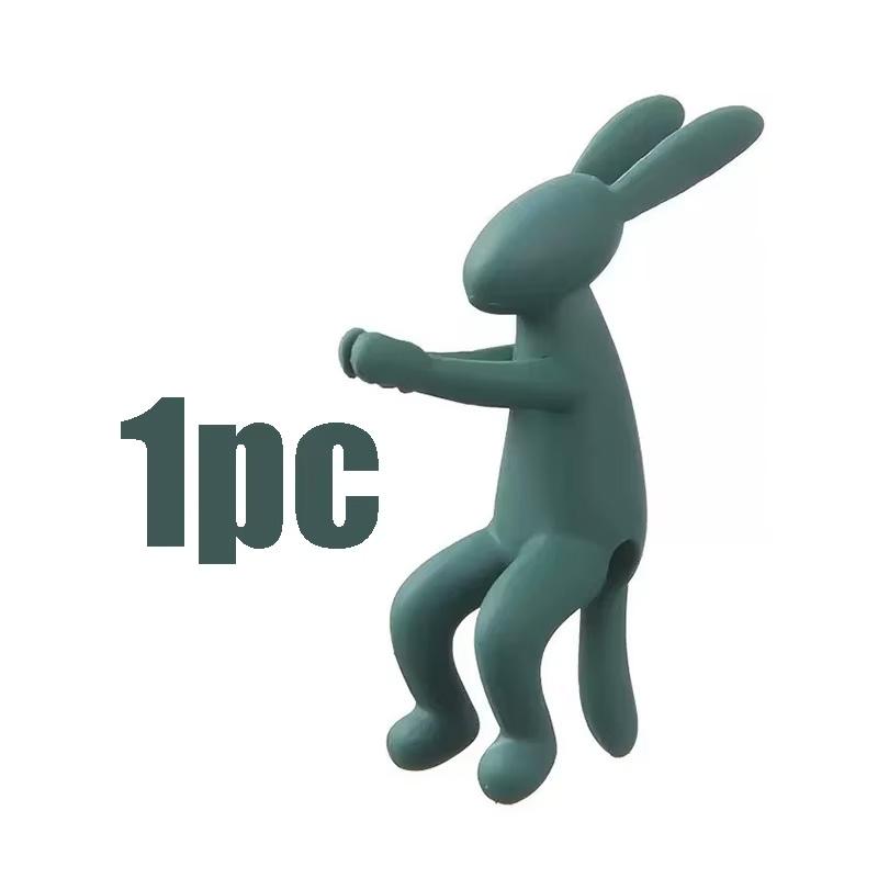 Plant Cutting Holder for Sprouts Stems and Shoots Plant Propagation Buddy Rabbit Shaped Plant Stem Support for Vase Plants