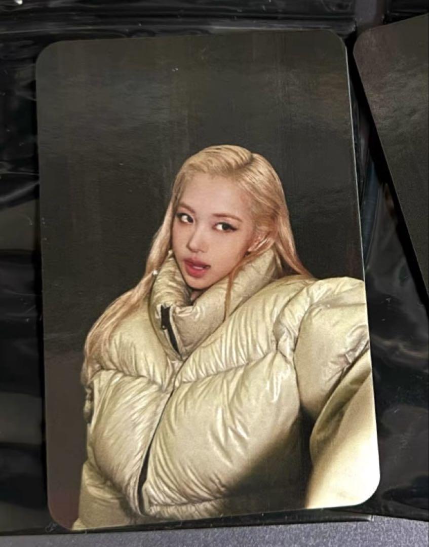 

[USED] BLACKPINK Rosé Waltz Live Pop-Up Purchase Exclusive Trading Card B
