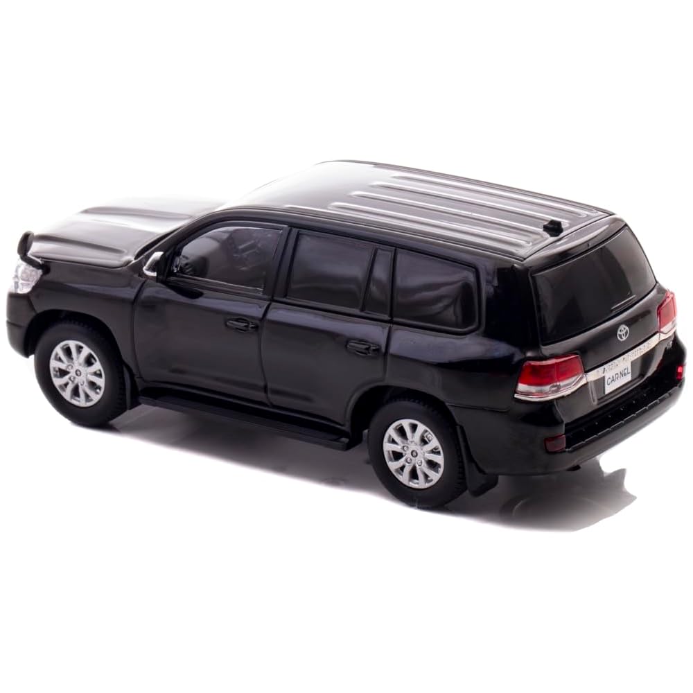 CARNEL 1/43 Scale Toyota Land Cruiser AX G Selection (URJ202) 2015 Black Finished Product CN431505