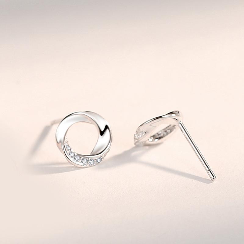 Tancise 925 Sterling Silver Zircon Earrings Drop Earrings For Women Wedding Party Gifts