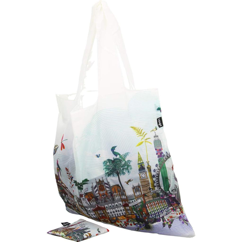 Lowkey Folding Eco Bag, Christiana S. Williams London Skyline (KW.LO)