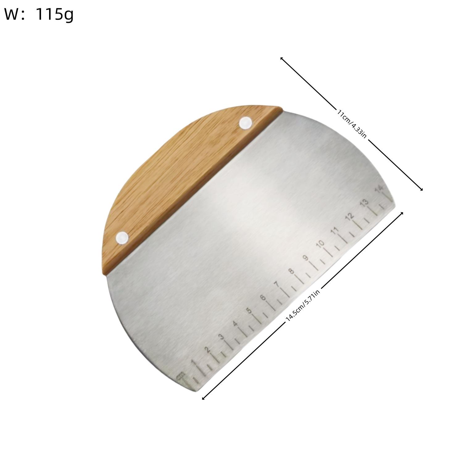 1 шт. Многофункциональный нож для нарезки лапши из нержавеющей стали, нож для разделки теста, плоский скребок для крема, волнистый нож для нарезки картофеля