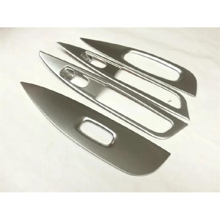 For Nissan Qashqai J11 2016 -  ABS Carbon Fiber Door Window Armrest Cover Switch Button Panel Frame Trim Car Accessories