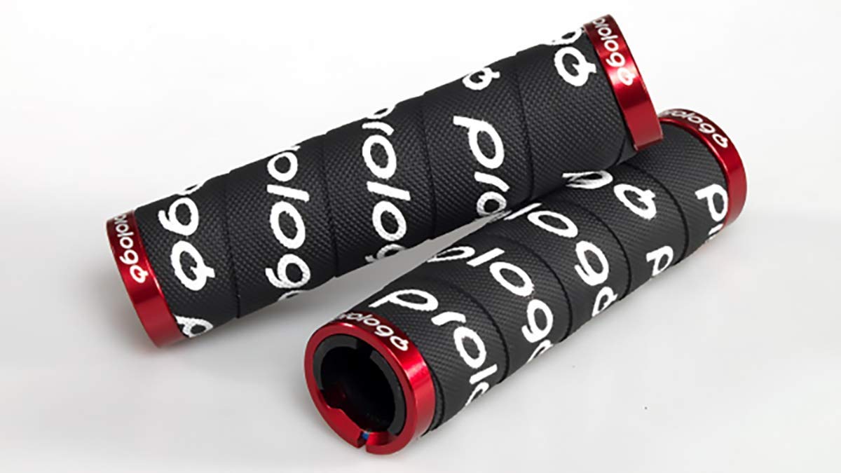 

Prologo Chameleon Grips Black and White Logo