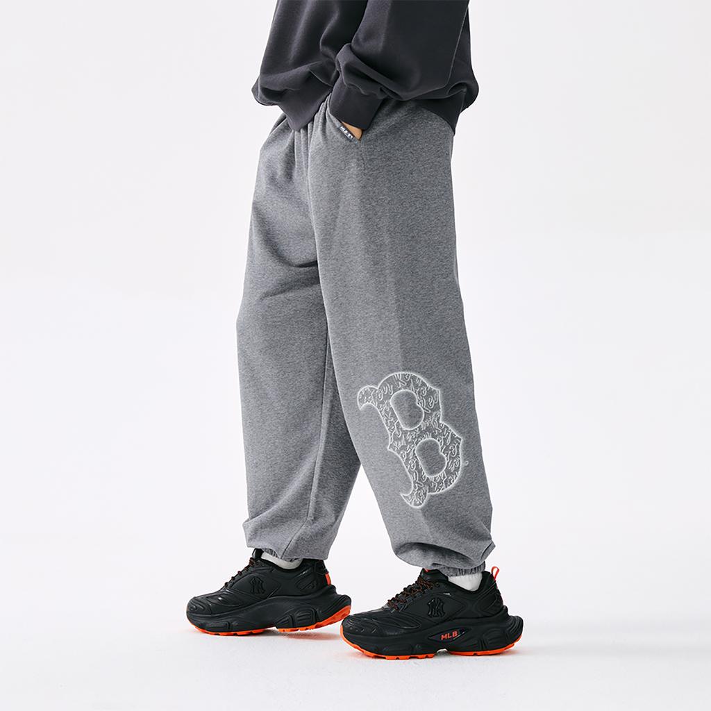 Neue MLB Boston Red Sox Basic Collection 25FW Strick-Sweathose Unisex 3APTB1454-43MGD