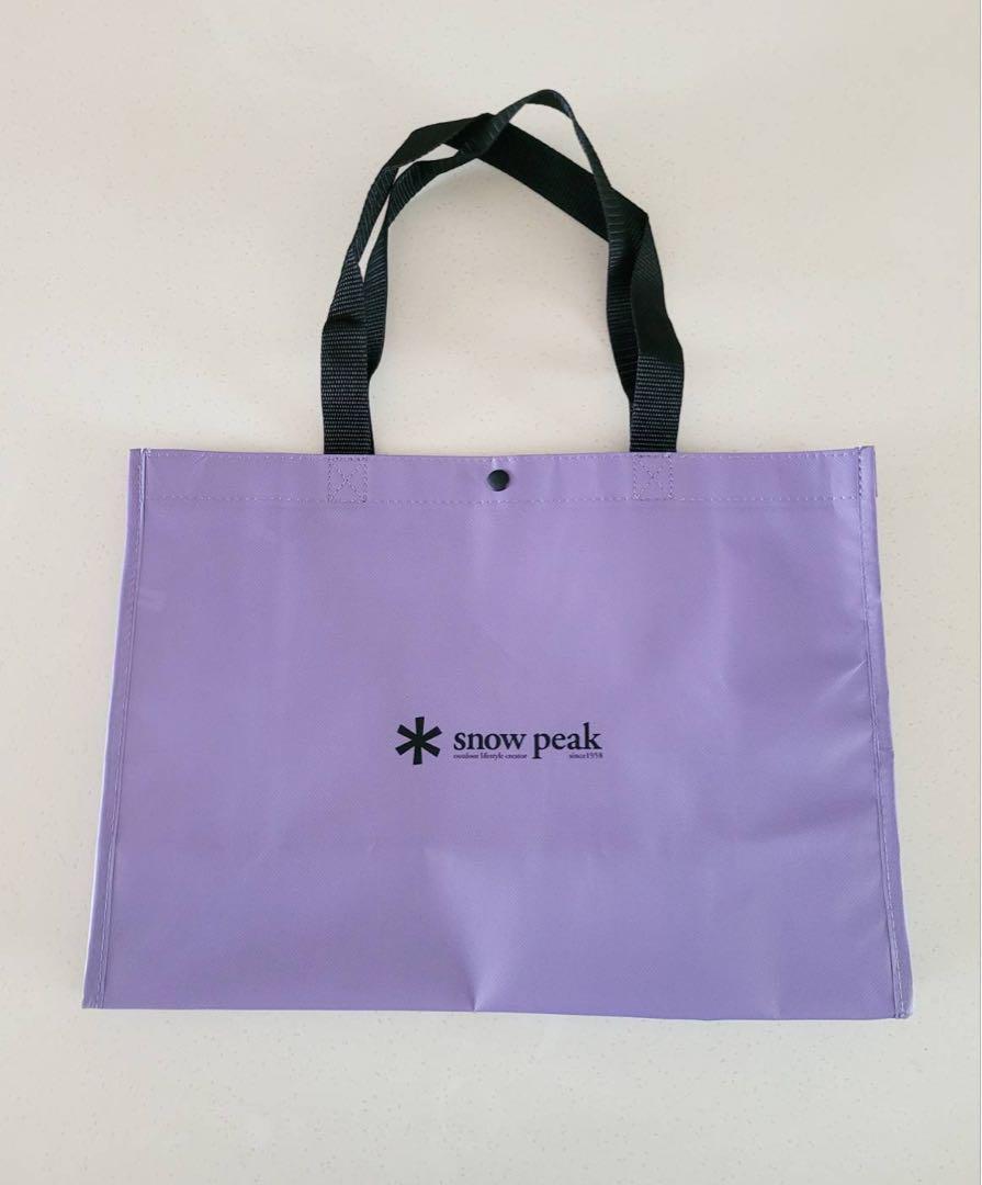 

[USED] Snow Peak Purple Shopper Bag BTS V Snow Peak
