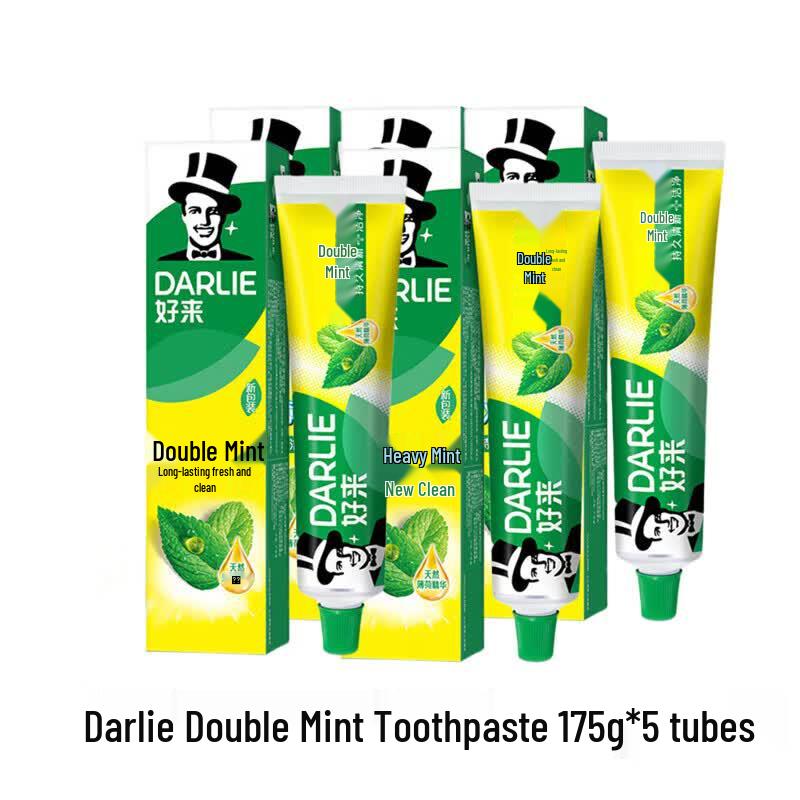 

Darlie Double Mint Toothpaste 5-Pack