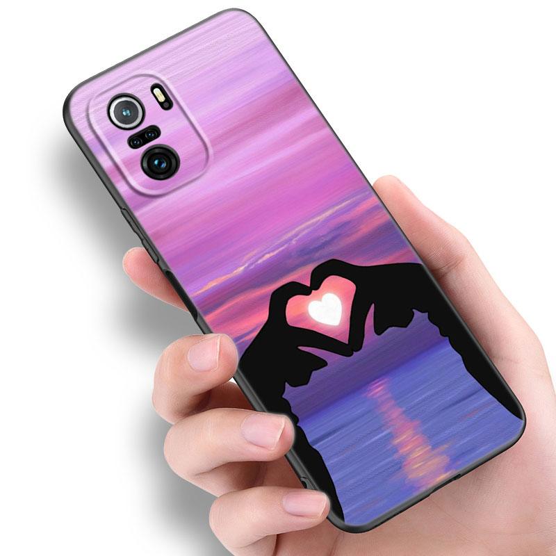 Love On The Finger Kpop Phone Case For Xiaomi Redmi Note 5 6 9T K20 K40 K50 Pro 7A 8A 9A 9C 9i 10A 10C A1 S2 TPU Black Cover