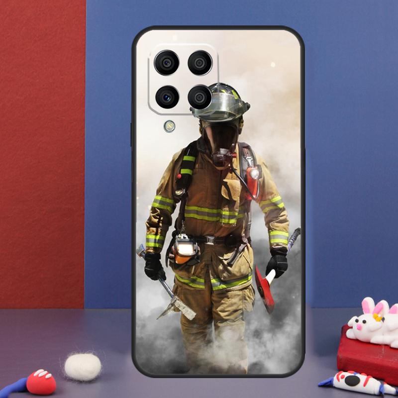 

Firefighter Heroes Fireman Case For Samsung Galaxy M13 M53 M06 M16 M31 M11 M35 M55 M15 M56 M36 M12 M32 M52 M14 M34 M54 Samsung M52 5G