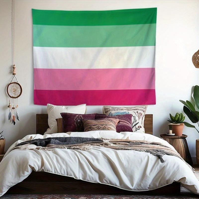 Pride Flag Digital Printing Polyester Wall Tapestry Suitable for Use In Living Rooms Bedrooms Offices Bars Party