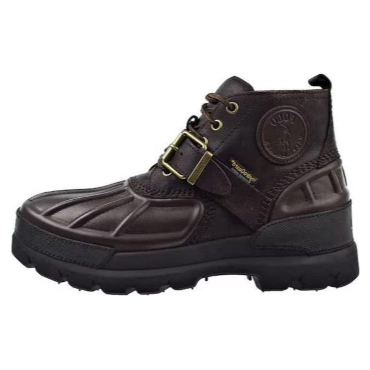 Polo Ralph Lauren Oslo Low Waterproof Boot Dark Brown Men Sneakers 812845237002