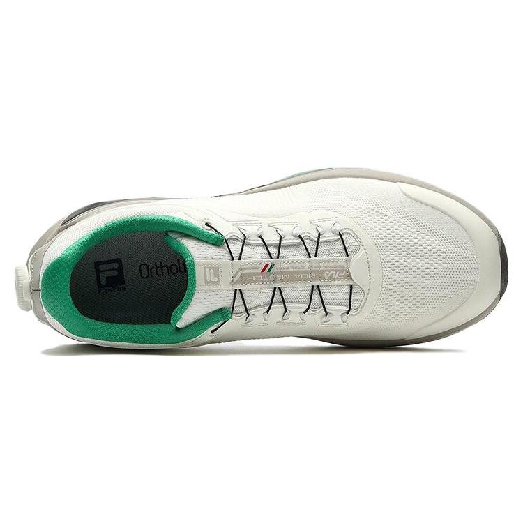 New FILA BOA MASTER Wear Resistant Low Top Training Shoes Men's White A12M331305FSW