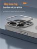 Compatible iPhone 15 Pro/16 Pro Max Magnetic Transparent Matte Protective Case