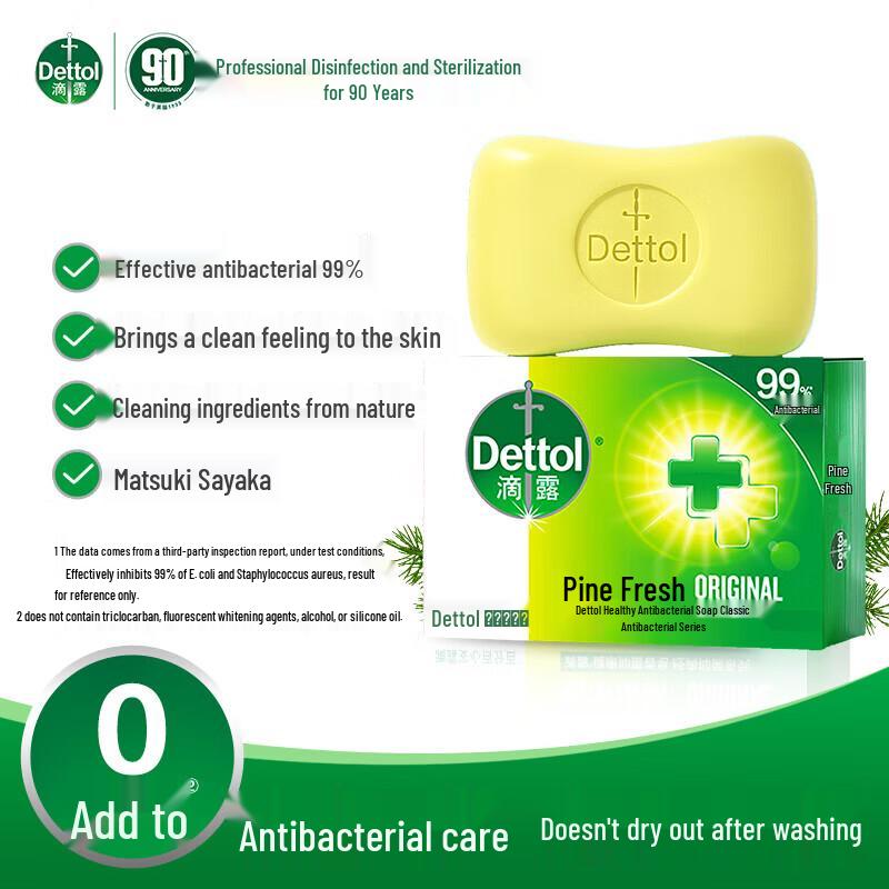 Dettol Antibacterial Pine Fresh Soap