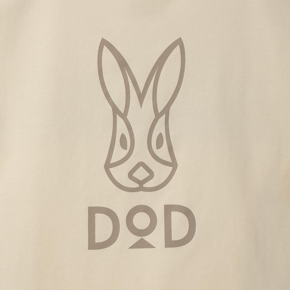 DOD Women'S) Rabbit Short Sleeve T-Shirt (Cream)