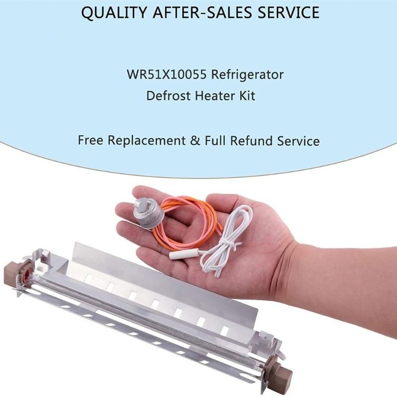 Temperature Sensor Refrigerator Defrost Thermostat Metal Material for Fridges