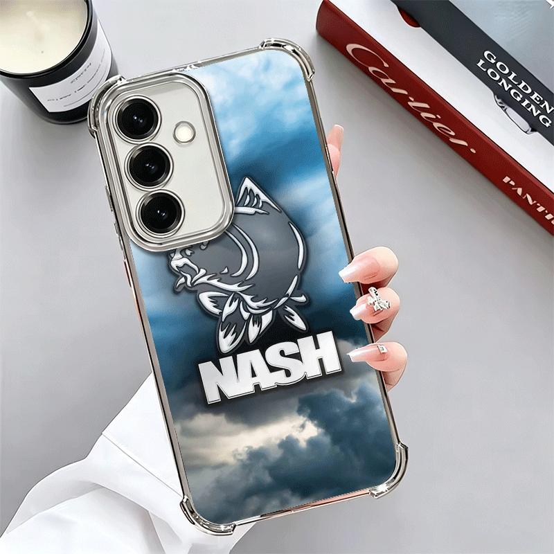 Nash Fishing Fish Mark Plating Handyhülle Für Samsung A17 A07 A37 A57 A16 A56 A15 A55 A14 A54 A13 A53 A26 A36 A25 A35 A24 A34 A2