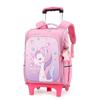 Capybara Unicorn Trolley School Bag for Girls - 2023, Detachable & Stair-Climbing