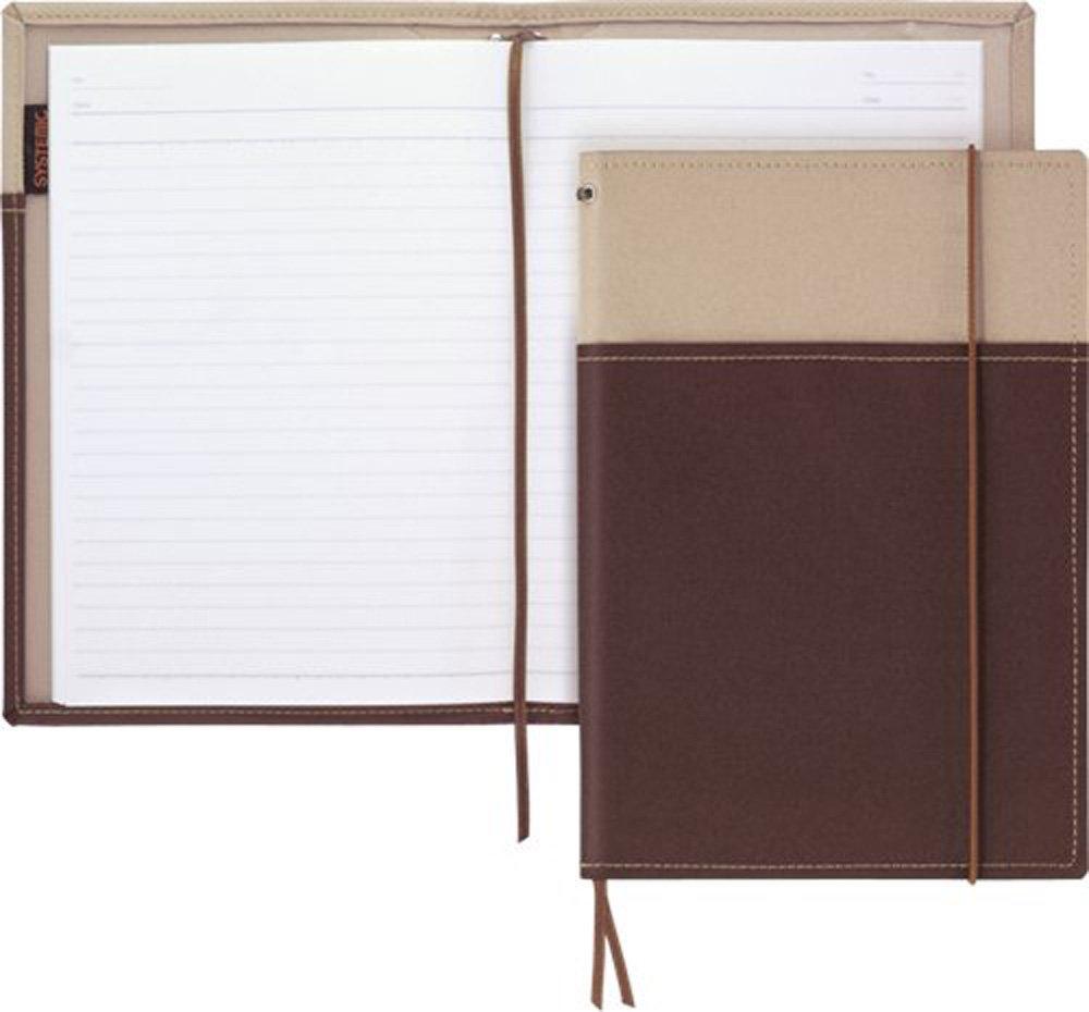 Kokuyo Notizbuch 40 Umschlag, Systemisch, A5, Braun, Liniert, Blätter, Nein. 655A-3