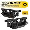 Interior Door Handle For 08-2010 Hyundai Sonata Front Left Right Black Plastic N