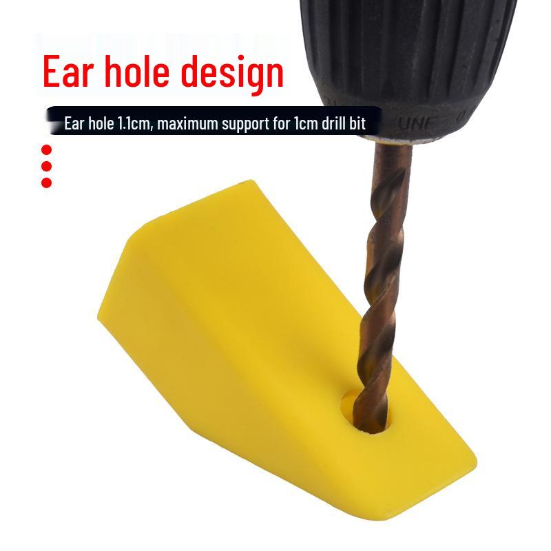 Wall-Mount Dust Cover & Ash Collector for Hand Drills, Dust-Proof Hole Punch Drill Accessory