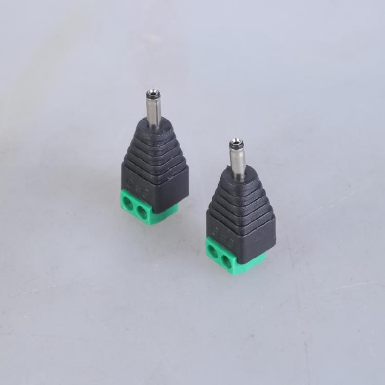 Pack Of 2 Male Female Power Connectors 3.5mmx1.35mm for Easy Installation In Electronics