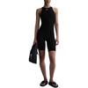 Swim HydraStrong Solid One Piece Swimsuit Women's Black/White FZ6405-010