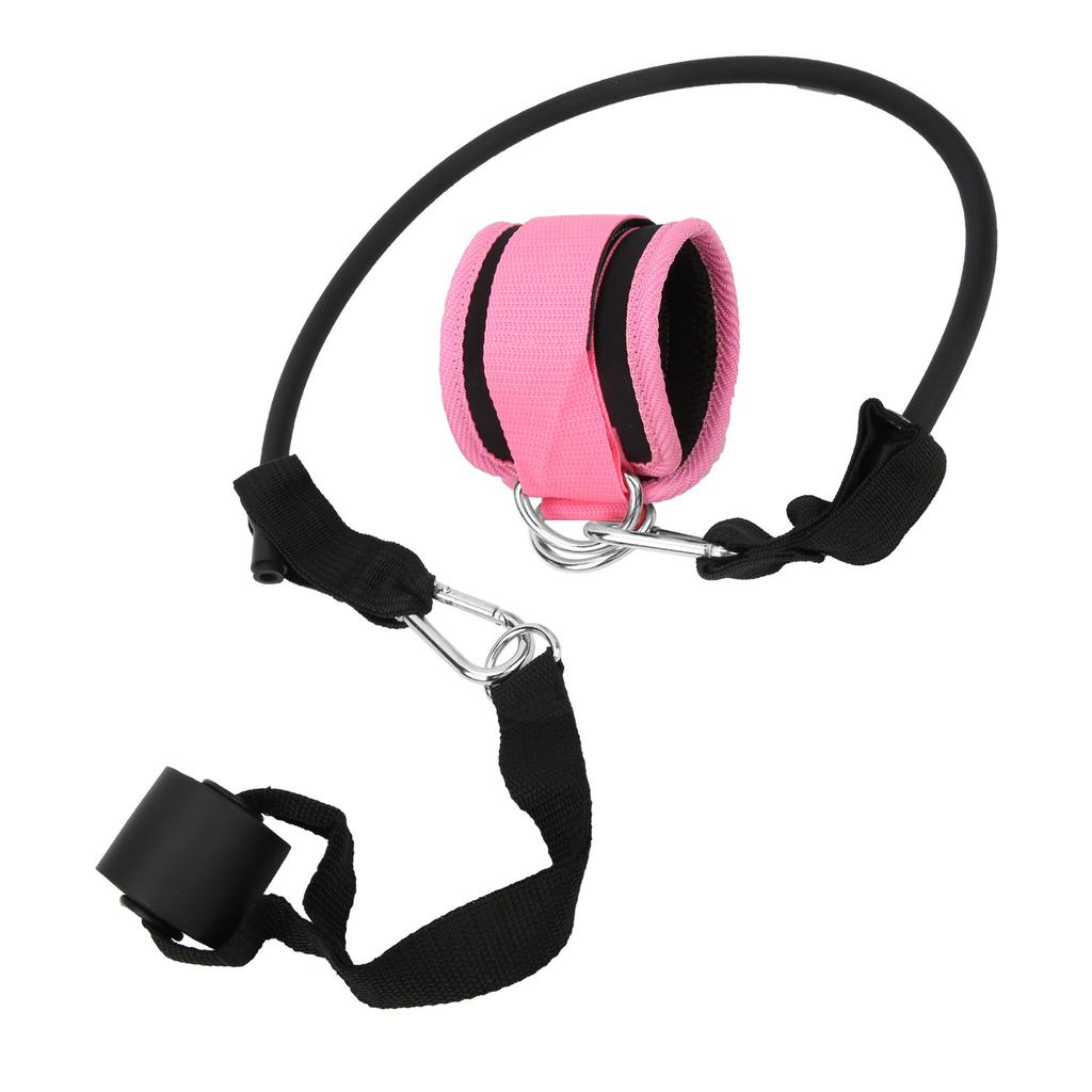 Ankle Strap Set Double Metal DRing Fitness Ankle Strap for Legs Butt and   Exercise(Pink Set )