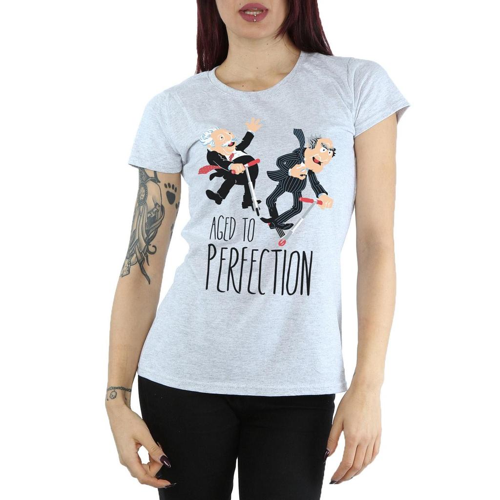 Disney Damen/Damen The Muppets Aged to Perfection Baumwoll-T-Shirt