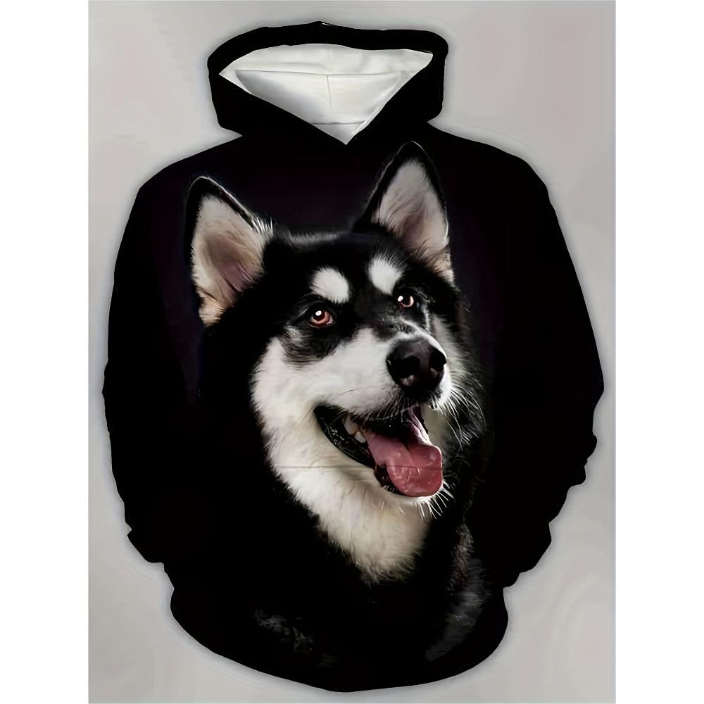 Pet Dog Pitbull Mikiny Pánska Mikina 3D tlač Unisex Topy pre dospelých Jeseň Streetwear Mikina s kapucňou Pre mužov Oblečenie