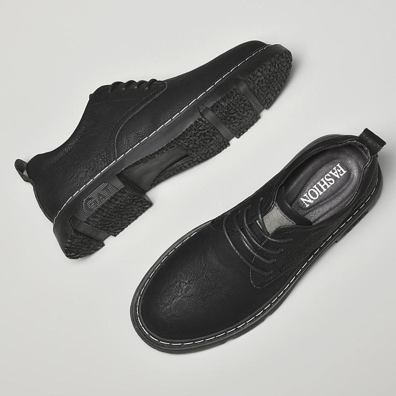 Genuine Leather Men Oxford Shoes Lace Up British Style Men Sneakers Business Casual Shoes Male Footwear Men Wedding Dress Shoes