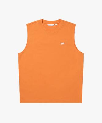 GOALSTUDIO Air Dry Box Logo Sleeveless-Orange