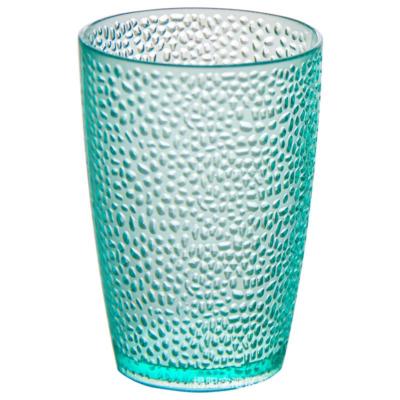 Durable Frosted Acrylic Beverage Glass for Hotels and Restaurants