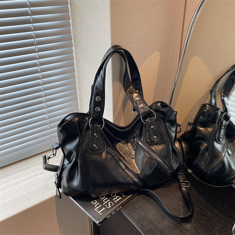 Large capacity bag New bag Women's fashion versatile messenger bag Casual shoulder tote handbag