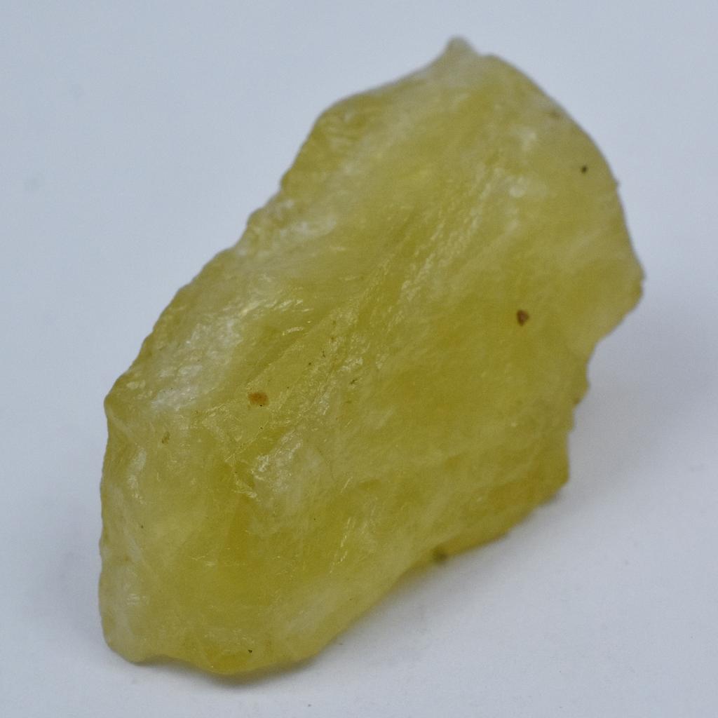 193 Ct Natural Lemon Topaz Rough Uncut Loose Gemstone For Gift