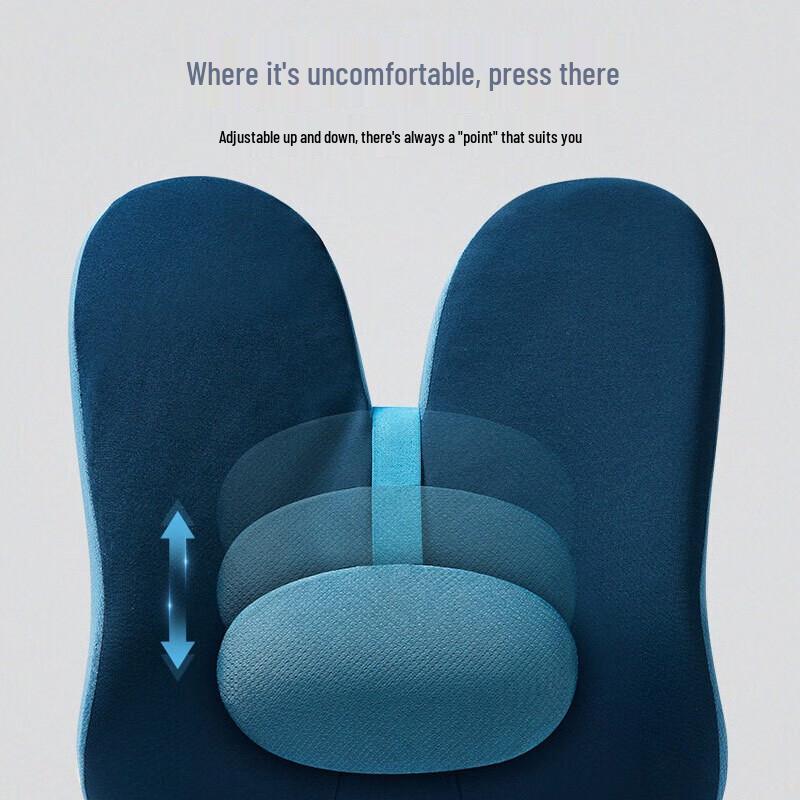 JiaAo Ergonomic Heated Lumbar Support Cushion
