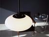 Interform Fatima 1 Pendant Light LT-4041 (Bulb not included, sold separately) Glass, White, Black, Single Light