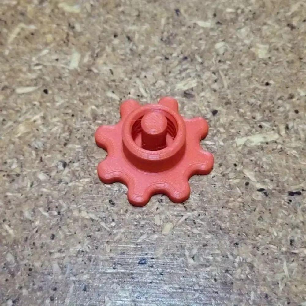 Gear-Style Silicone Tube Cap  Prevents Glue Hardening for Silicone Repair