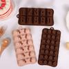 1Pc Cartoon Animal Chocolate Silicone Mold Diy Candy Cake Jelly Cookies Soap Mould Handmade Kitchen Baking Tools