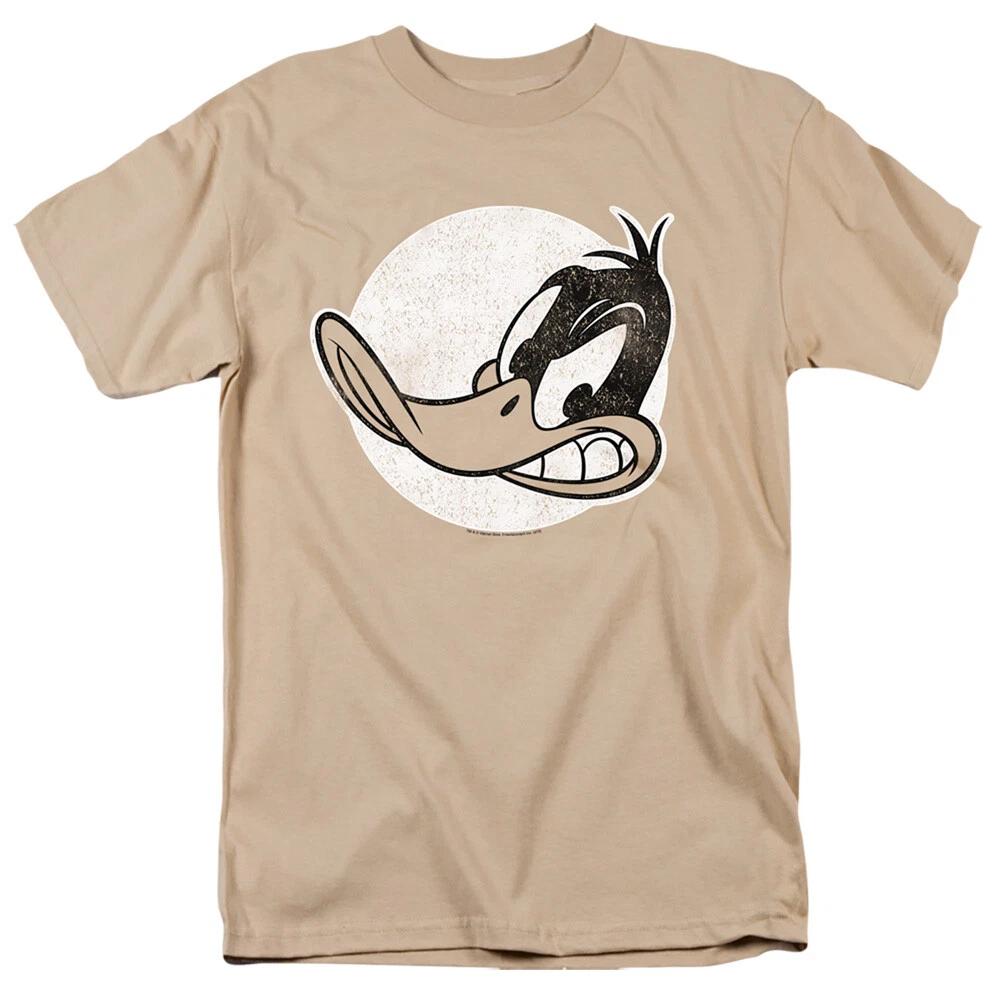 Looney Tunes Daffy Vintage Badge T-Shirt - Adult, Child 3XL
