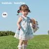 Balabala Children's Dress Baby Princess Dress 2026 New Cute Pure Cotton